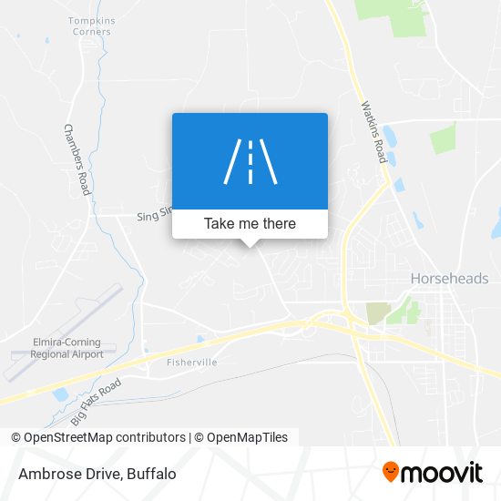 Mapa de Ambrose Drive