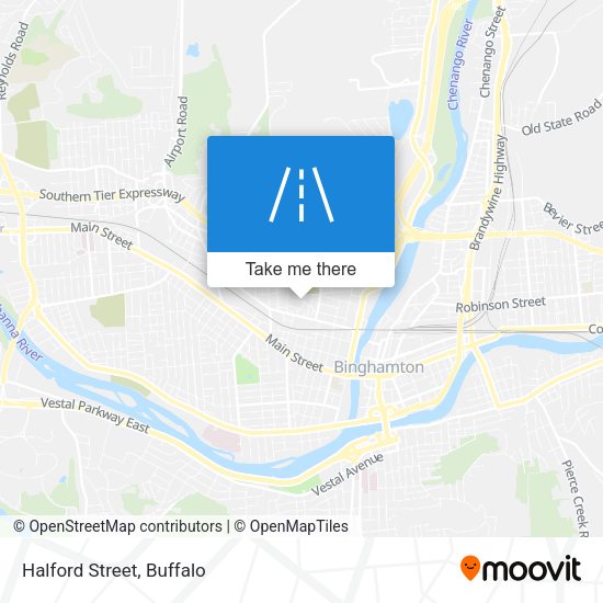 Mapa de Halford Street