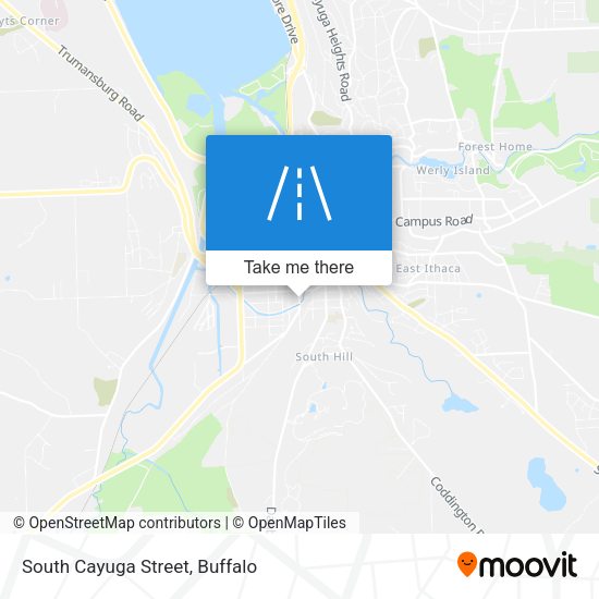 Mapa de South Cayuga Street