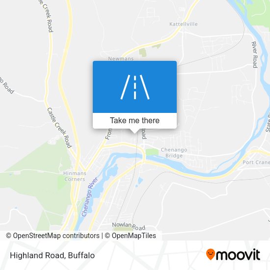 Mapa de Highland Road