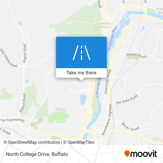 Mapa de North College Drive