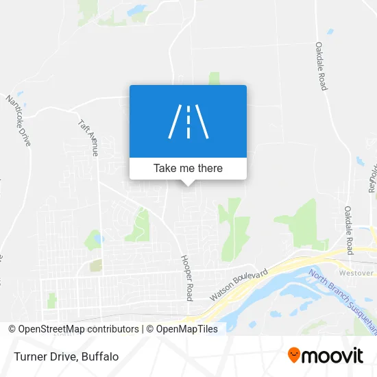 Turner Drive map