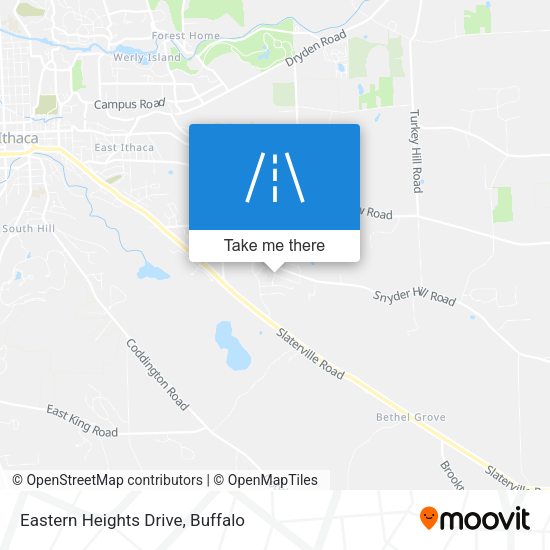 Eastern Heights Drive map