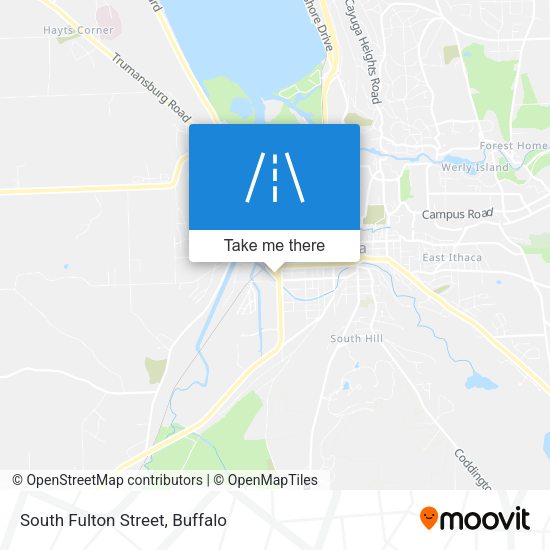 South Fulton Street map