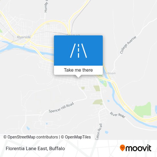 Florentia Lane East map