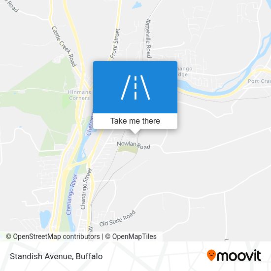 Mapa de Standish Avenue