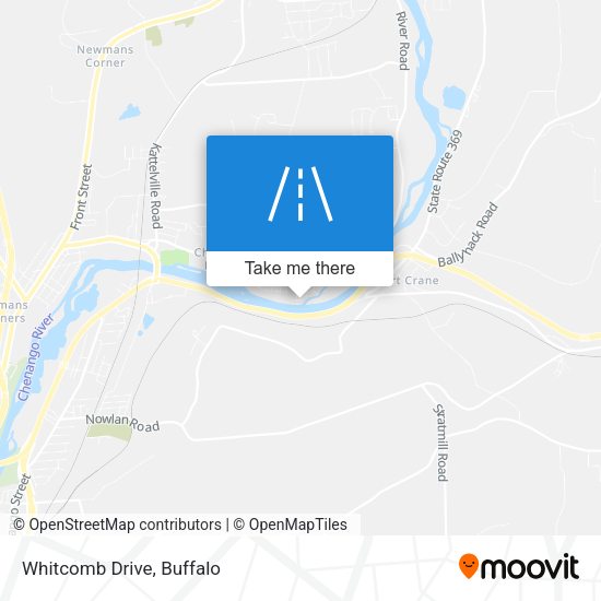 Mapa de Whitcomb Drive