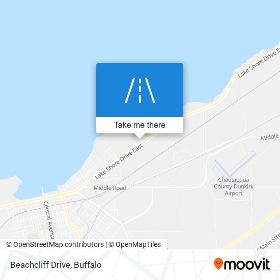 Beachcliff Drive map