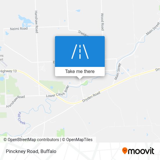 Mapa de Pinckney Road