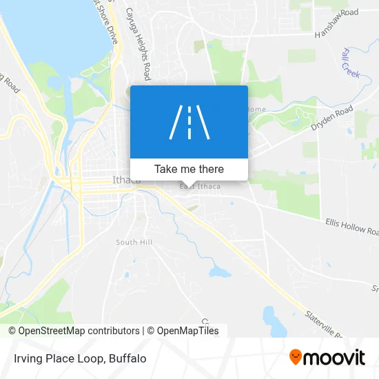 Irving Place Loop map