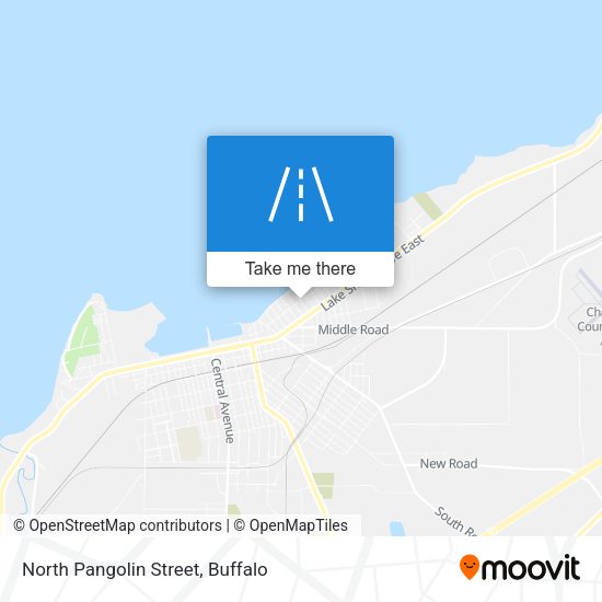 Mapa de North Pangolin Street