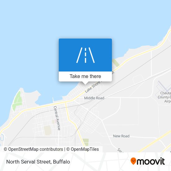 Mapa de North Serval Street