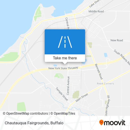 Chautauqua Fairgrounds map