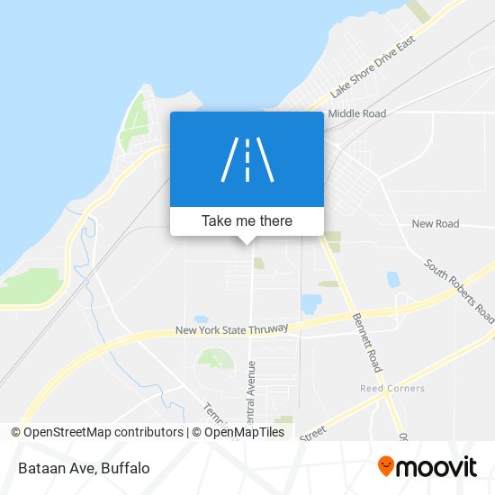 Bataan Ave map