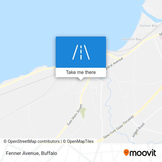 Mapa de Fenner Avenue