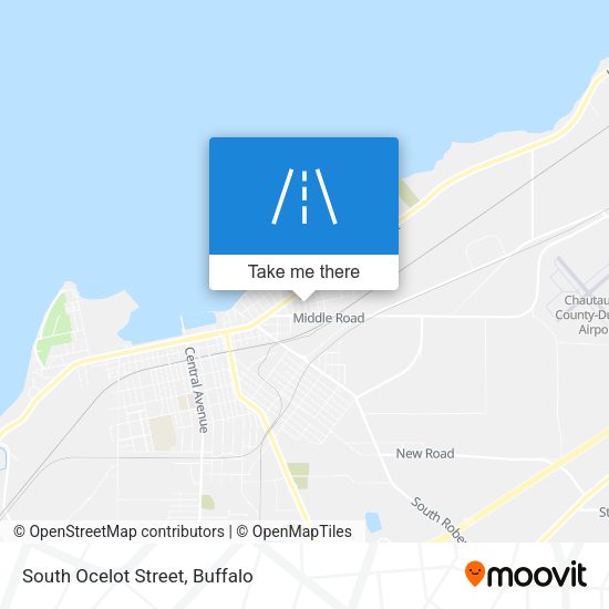 South Ocelot Street map