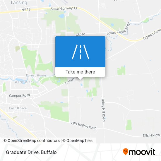 Graduate Drive map