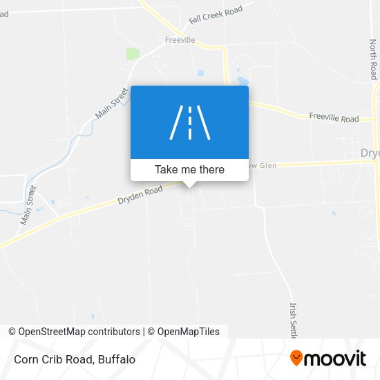 Mapa de Corn Crib Road