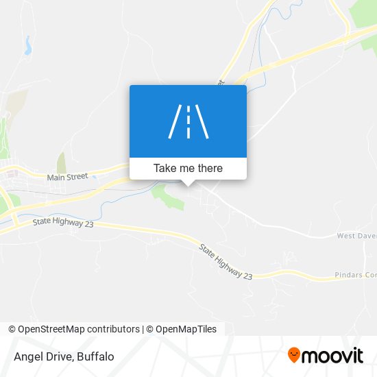 Mapa de Angel Drive