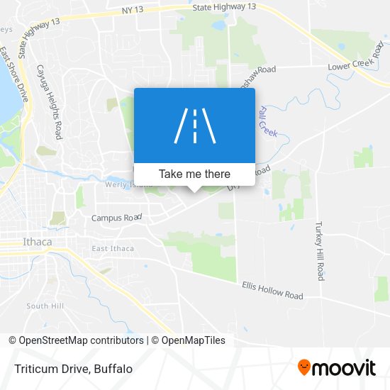 Mapa de Triticum Drive