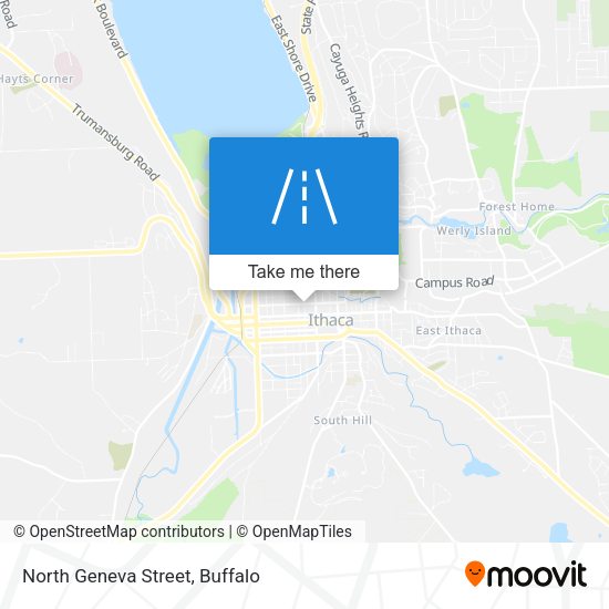 North Geneva Street map