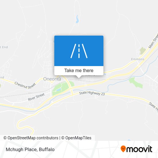 Mapa de Mchugh Place