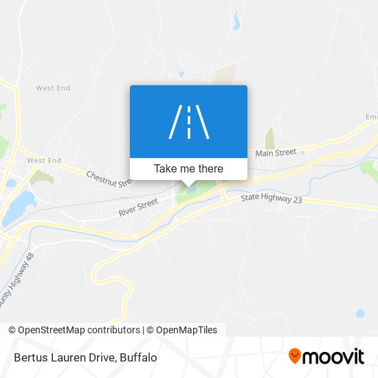 Bertus Lauren Drive map