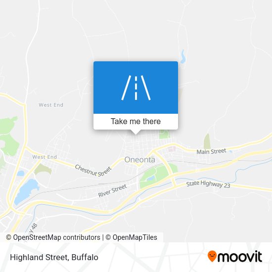 Mapa de Highland Street