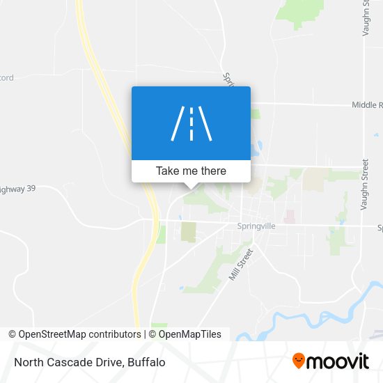 Mapa de North Cascade Drive