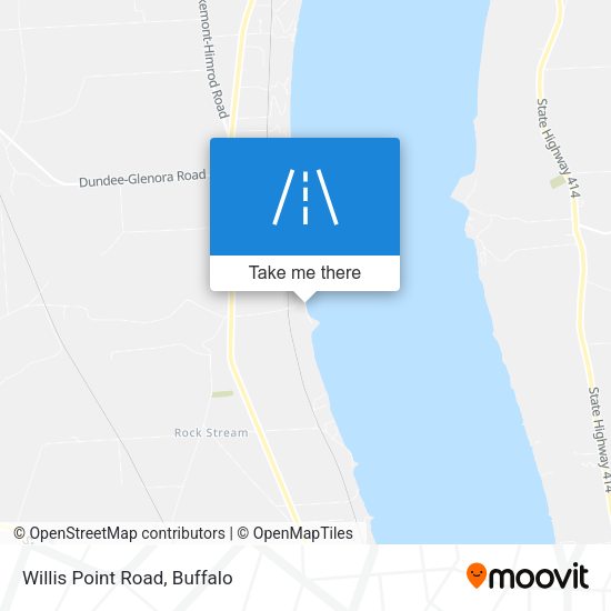 Mapa de Willis Point Road