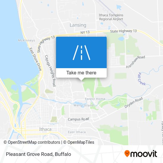 Mapa de Pleasant Grove Road