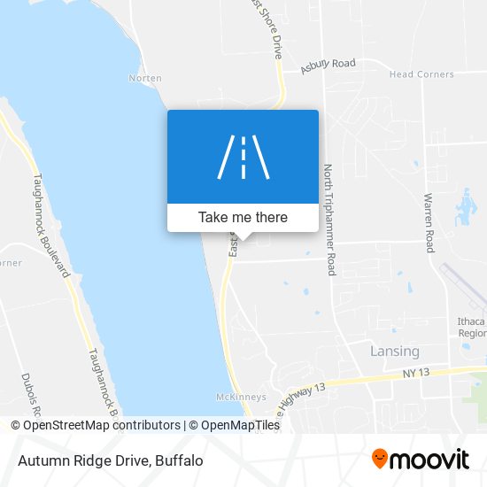 Mapa de Autumn Ridge Drive