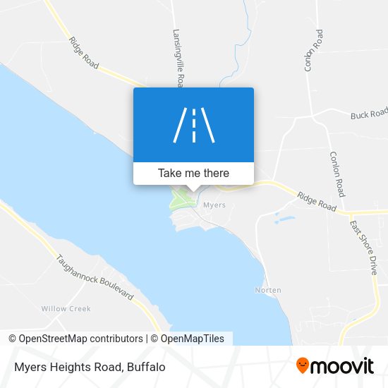Mapa de Myers Heights Road