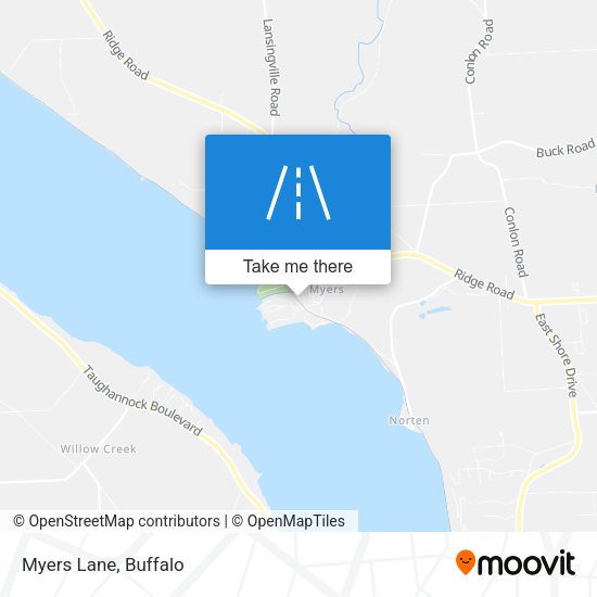 Mapa de Myers Lane