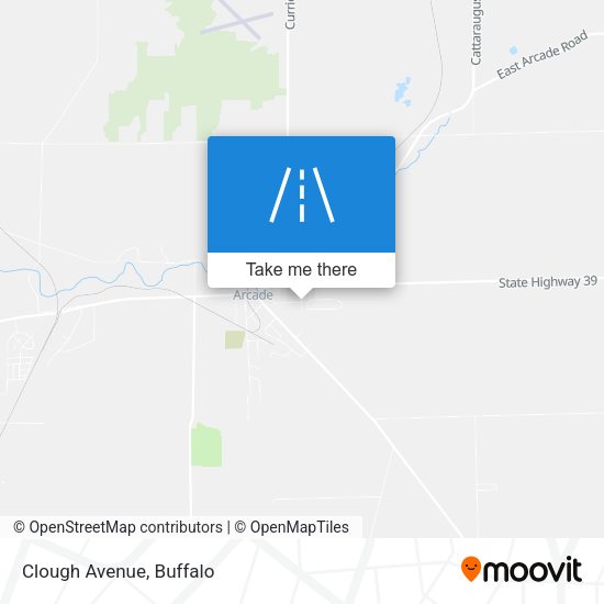 Mapa de Clough Avenue