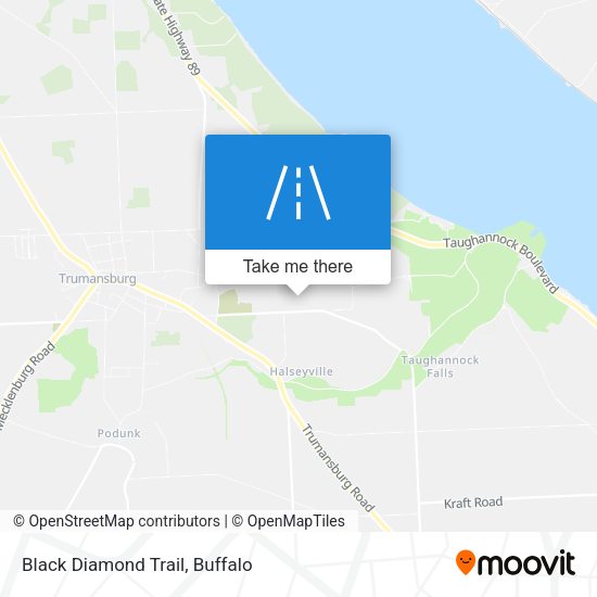 Black Diamond Trail map