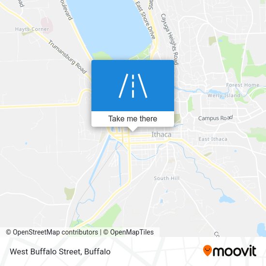 West Buffalo Street map