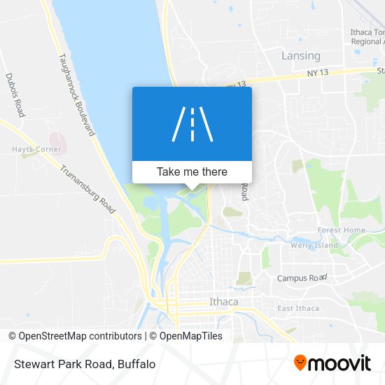 Mapa de Stewart Park Road