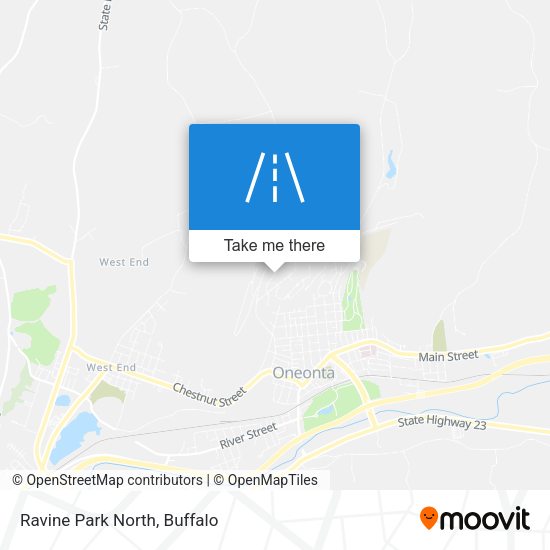 Mapa de Ravine Park North