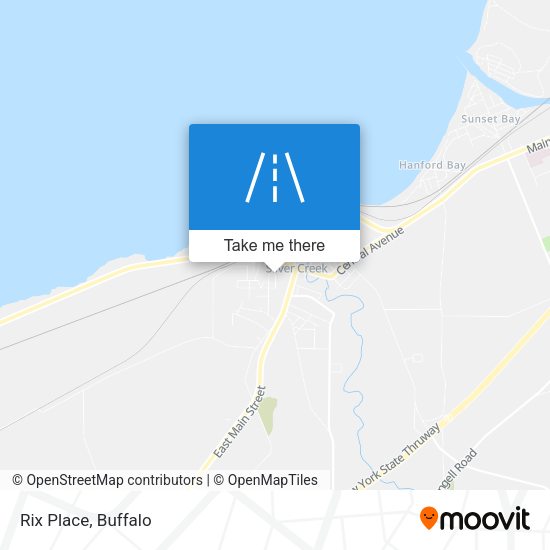 Mapa de Rix Place