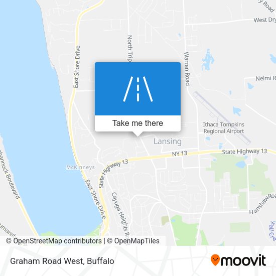 Mapa de Graham Road West