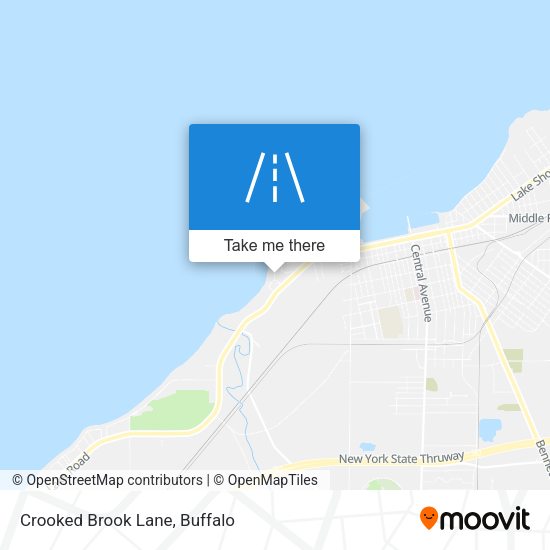 Mapa de Crooked Brook Lane