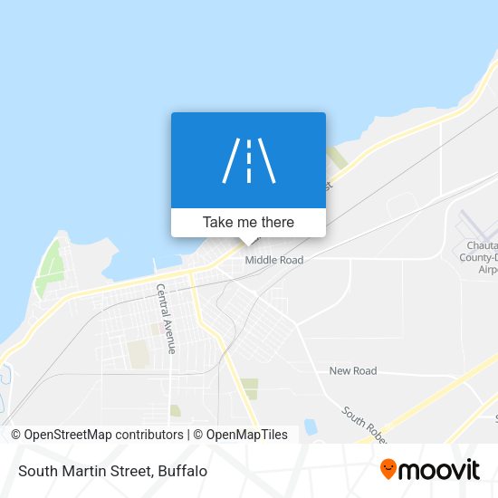 South Martin Street map