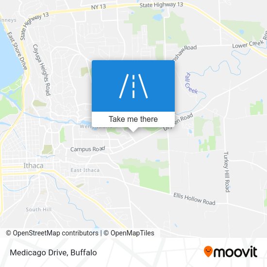 Mapa de Medicago Drive