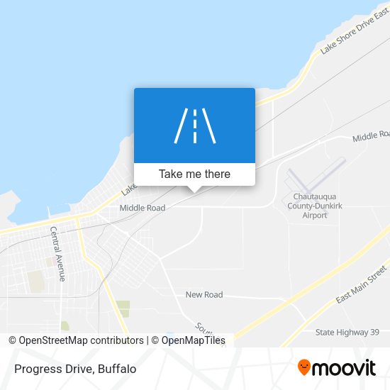 Mapa de Progress Drive
