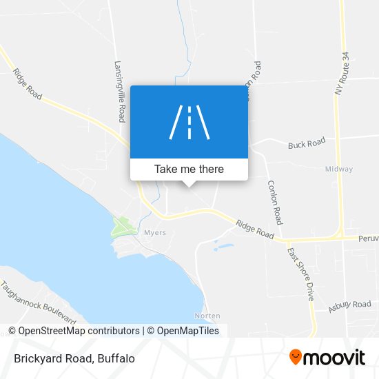 Mapa de Brickyard Road