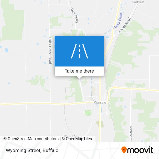 Wyoming Street map