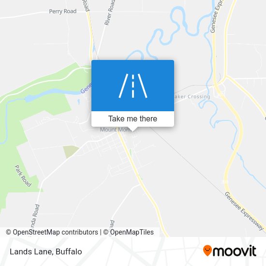 Mapa de Lands Lane