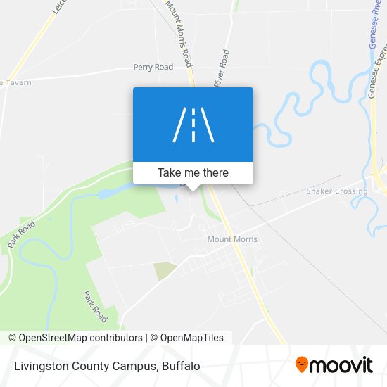 Mapa de Livingston County Campus