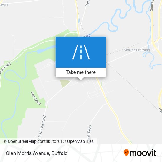 Glen Morris Avenue map
